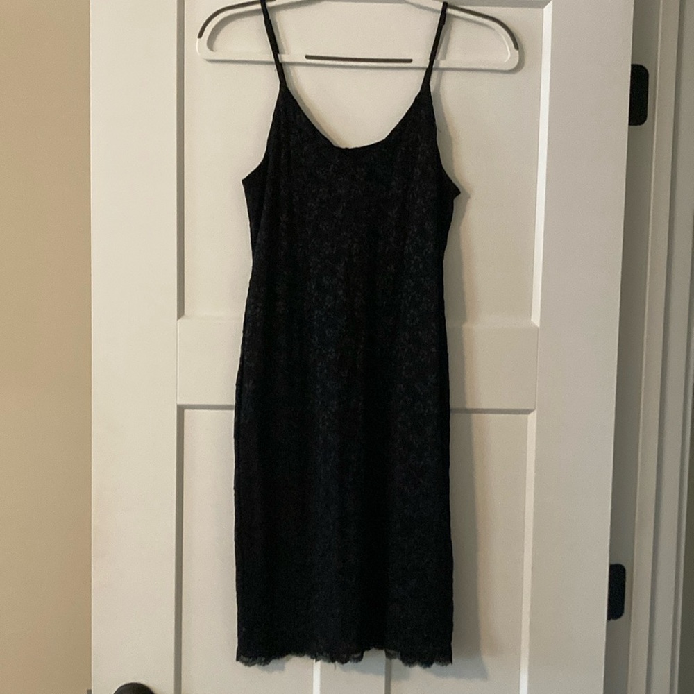 Victoria Secret mini black lace dresss